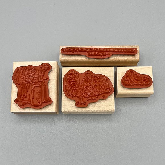 9 Stampin Up "Country Morning" & "Scene In A Garden" Stamps - Picture 3 of 6